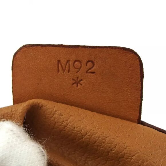 CELINE shoulder bag Macadam beige PVC x leather Authentic used - Picture 9 of 9